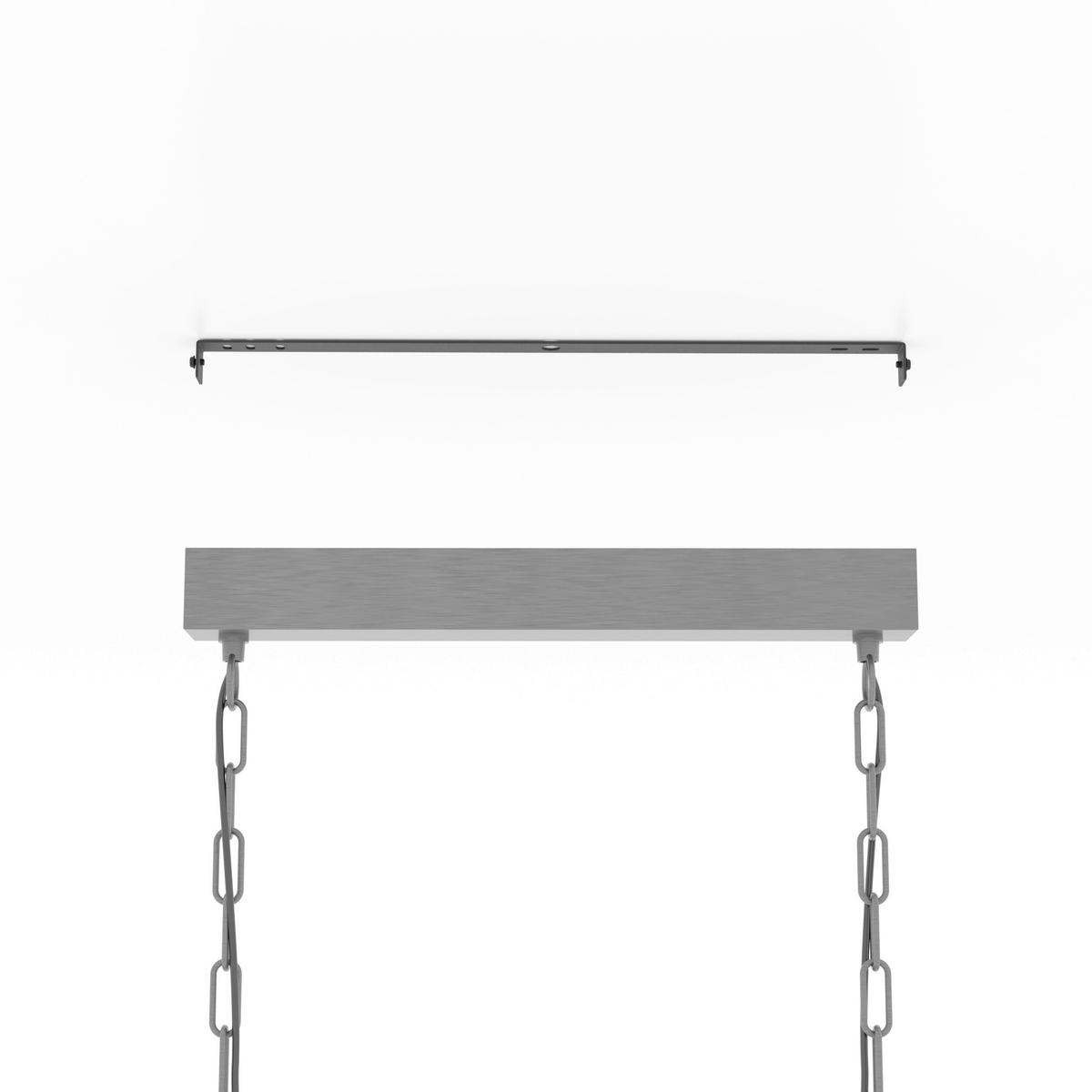 HÄNGELEUCHTE Lubenham 90/20/110 cm  - Creme, KONVENTIONELL, Metall (90/20/110cm) - Eglo