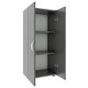 AKTENSCHRANK Anthrazit  - Anthrazit, MODERN, Holzwerkstoff (49/108/34cm) - MID.YOU