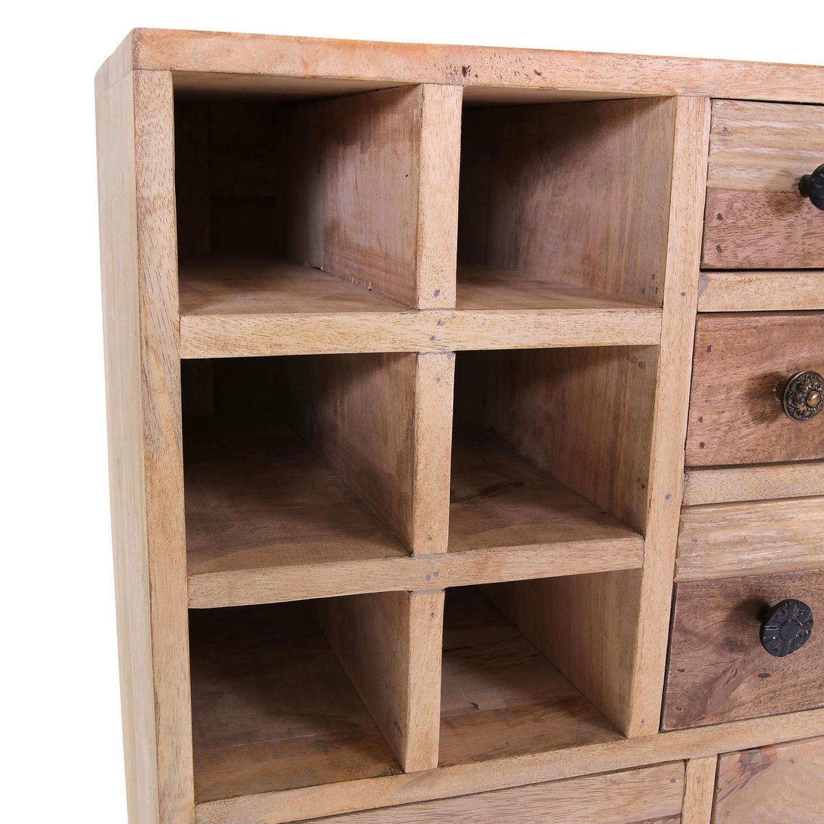 KOMMODE  in 115/85/37 cm  - Silberfarben/Messingfarben, Design, Holz/Metall (115/85/37cm) - Landscape