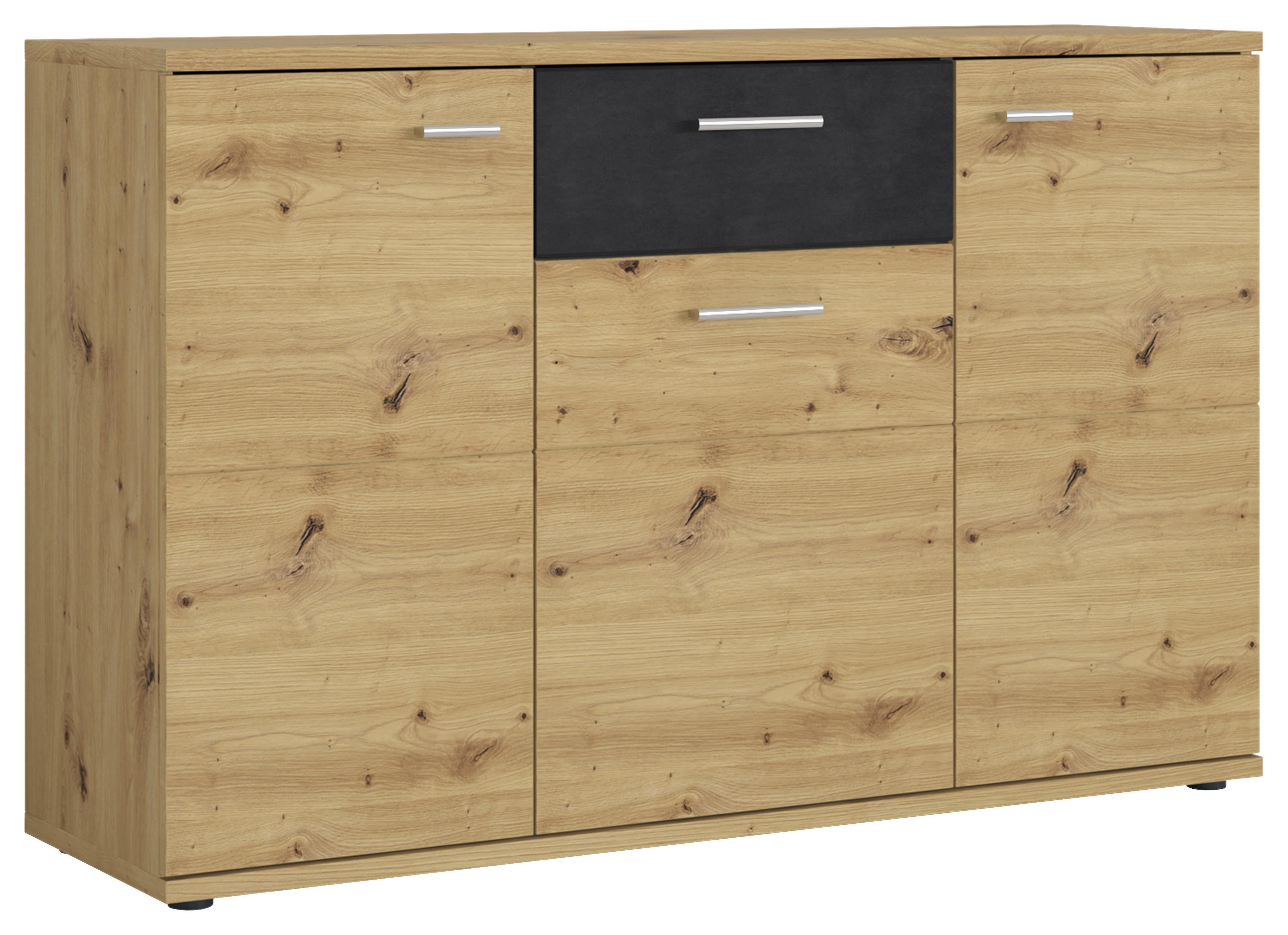 Sideboard Nina Eiche Artisan/Fresco B: 131 cm