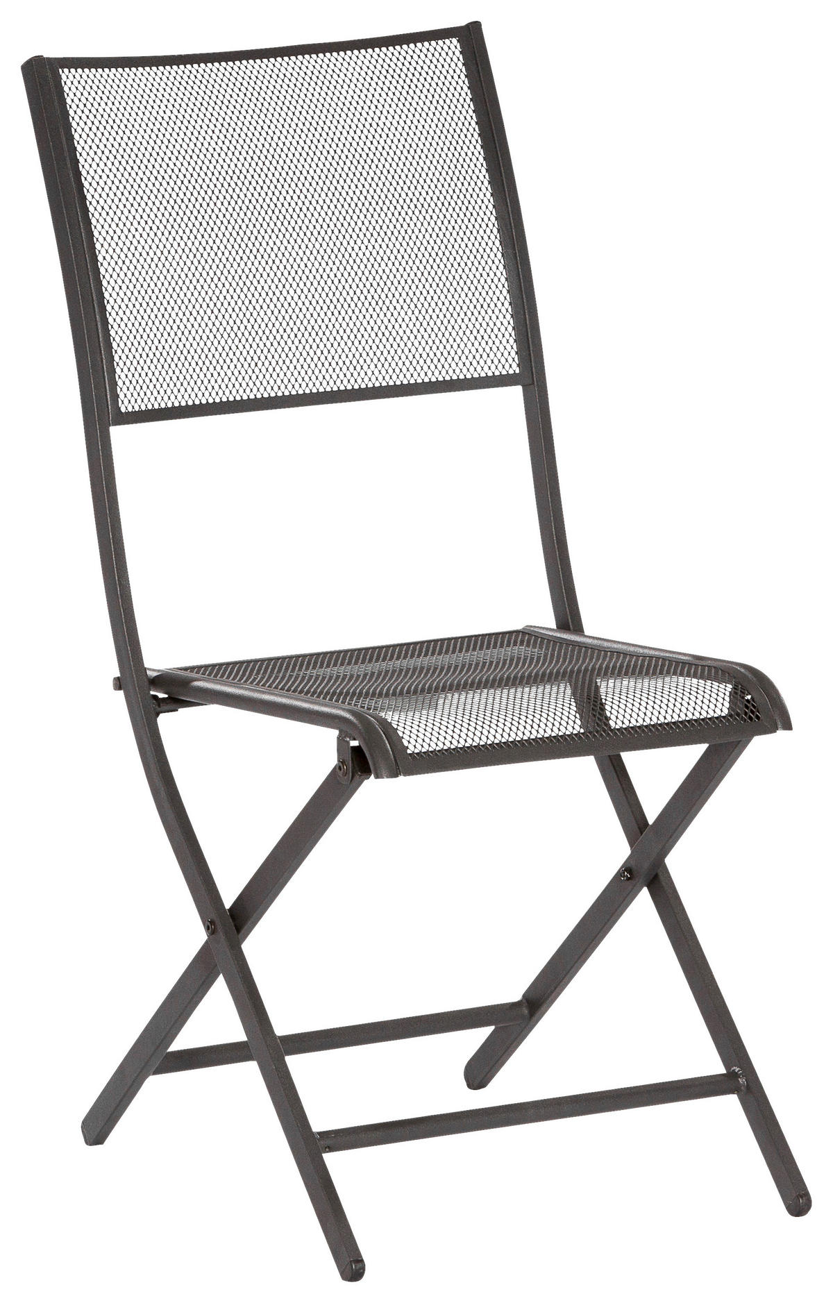 BALKONSET  3-teilig  - Graphitfarben, MODERN, Metall - Gardenson