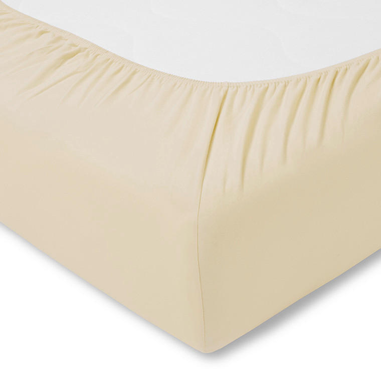 SPANNLEINTUCH 100/200 cm Single-Jersey  - Naturfarben, Basics, Textil (100/200cm) - Estella