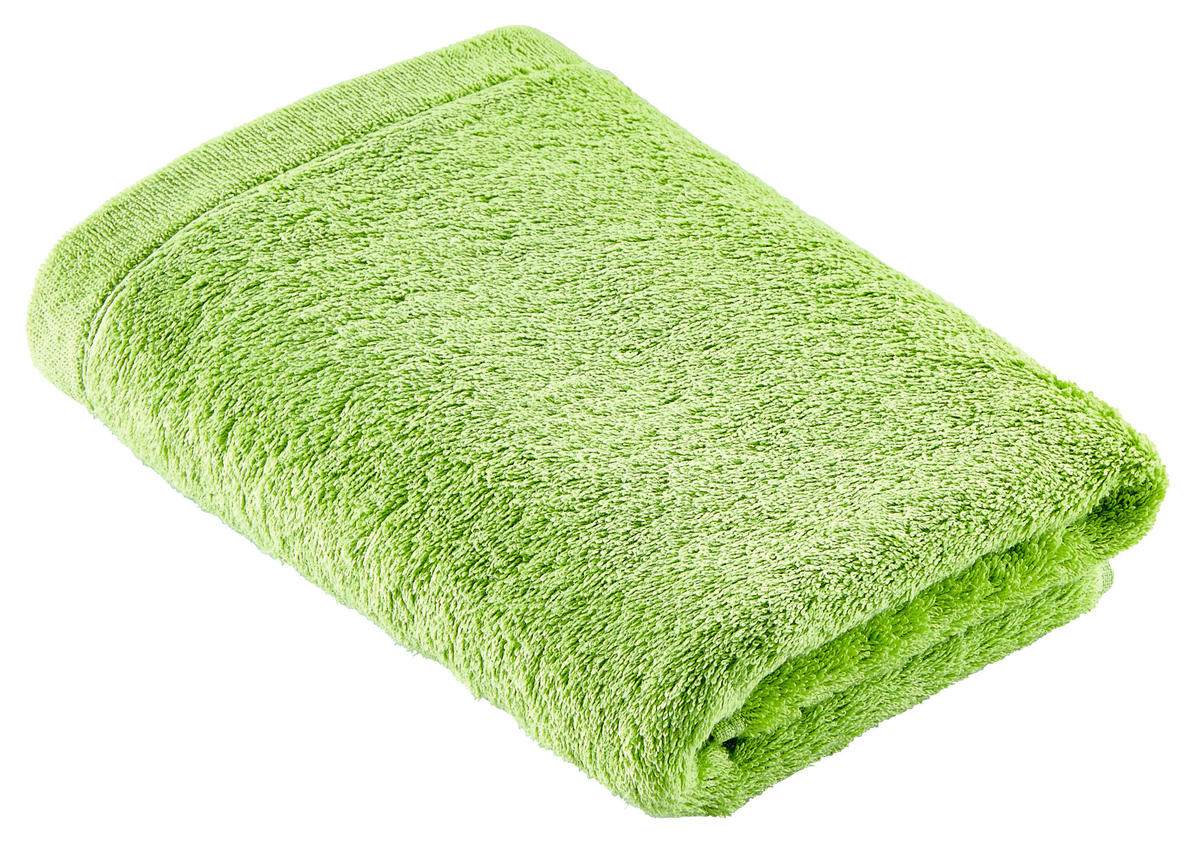 DUSCHTUCH LIFESTYLE UNI 70/140 cm  - Hellgrün, Basics, Textil (70/140cm) - Cawoe