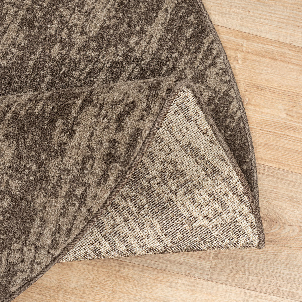 WEBTEPPICH 200 cm Oslo Braun  - Braun, Basics, Kunststoff/Textil (200cm)