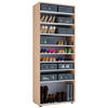 SCHUHSCHRANK Vandol  in 71/180/37 cm  - Sonoma Eiche, Design, Holzwerkstoff (71/180/37cm) - MID.YOU