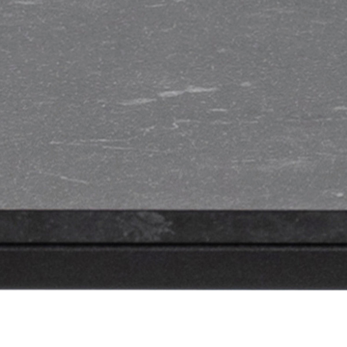 COUCHTISCH 120/60/48 cm rechteckig Schwarz  - Schwarz, KONVENTIONELL, Holzwerkstoff/Metall (120/60/48cm) - MID.YOU