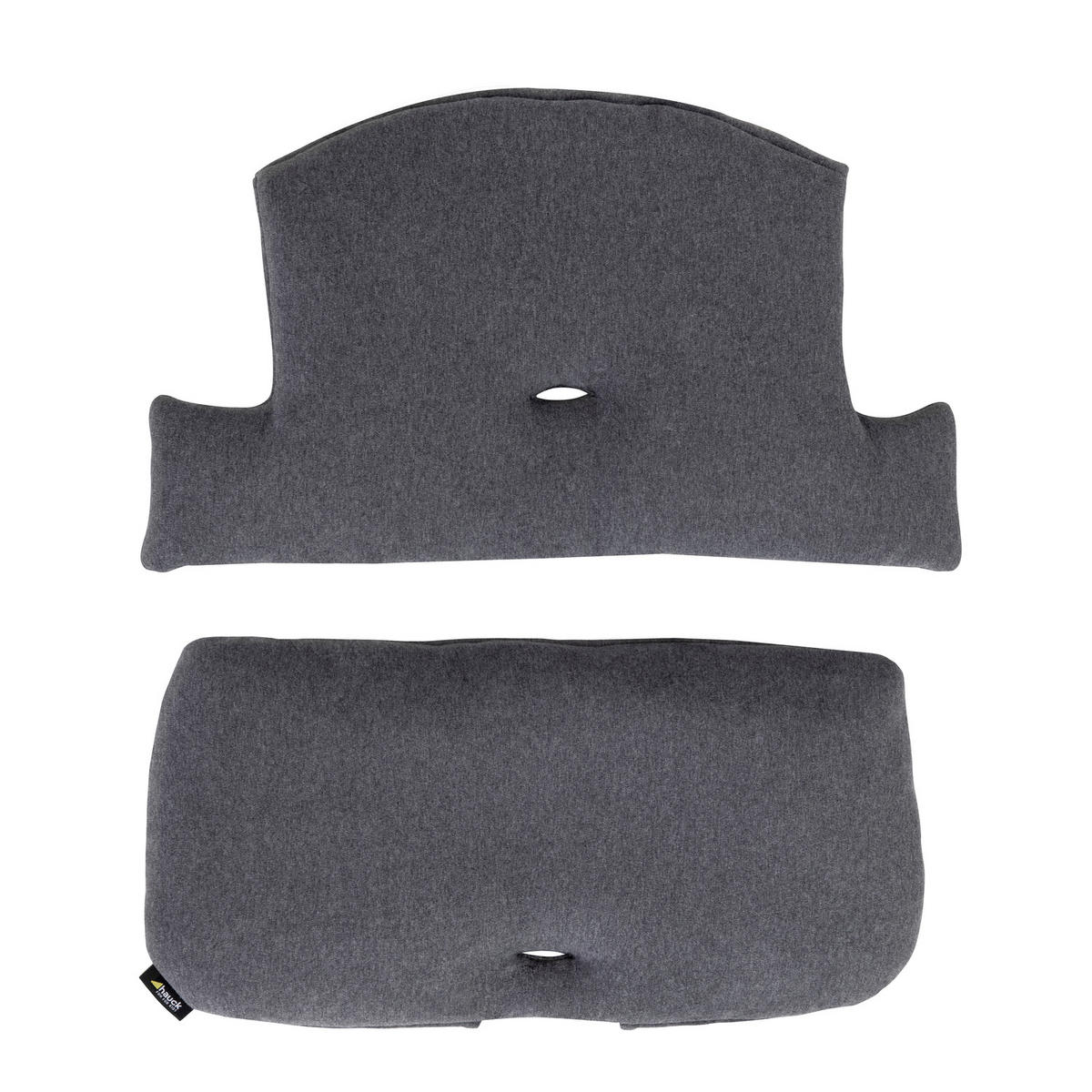 HOCHSTUHLEINLAGE HIGHCHAIR PAD  - Grau, Basics, Textil (44/24cm) - Hauck