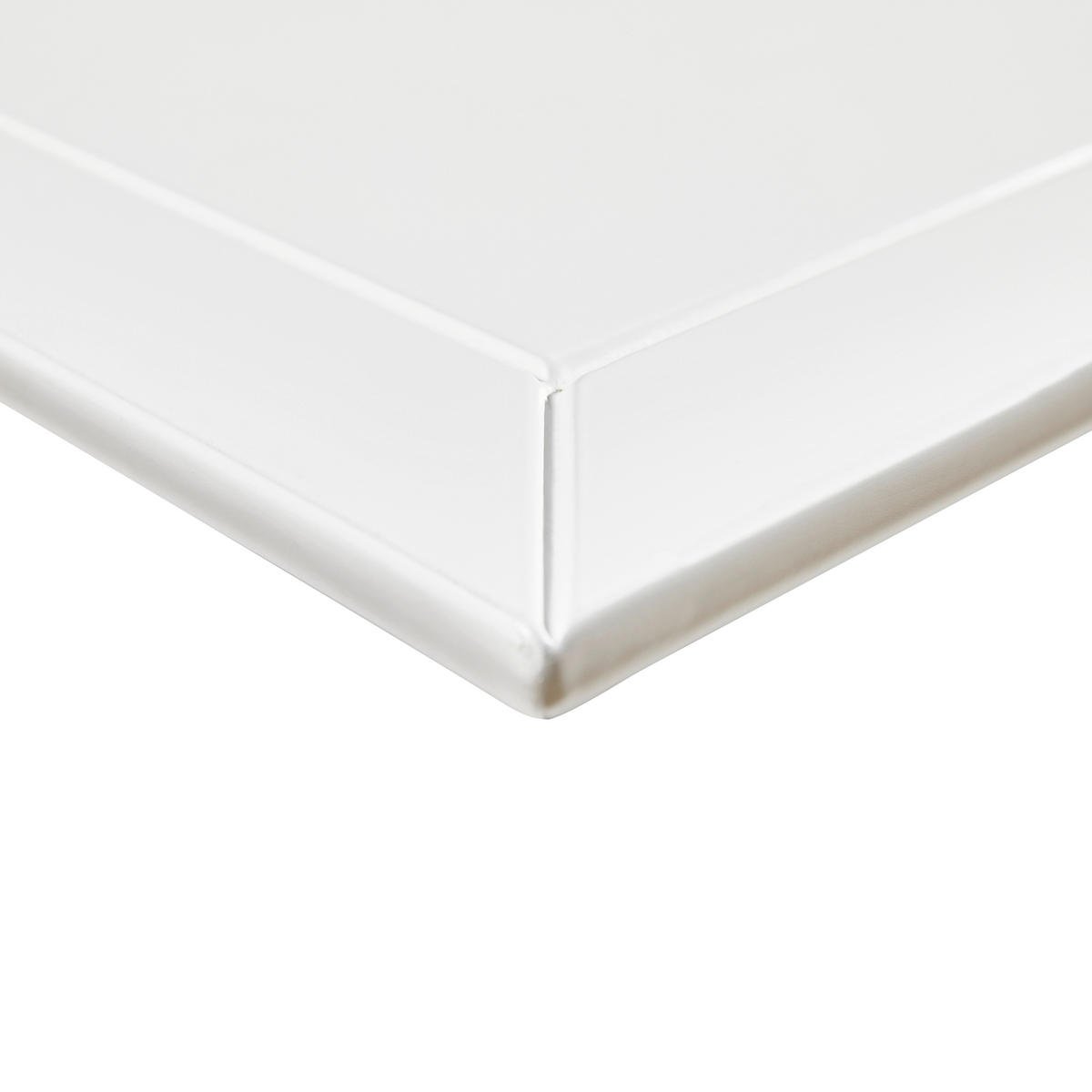 WANDBOARD in 80/3,8/23 cm Weiss  - Weiss, Basics, Holzwerkstoff (80/3,8/23cm) - Landscape