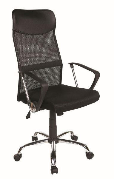 Scaun birou plasă tensionată negru - negru, Design, plastic/lemn (62/111,5-121/66cm) - Boxxx