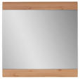 WANDSPIEGEL 76/76/2 cm    - Buchefarben, KONVENTIONELL, Glas/Holzwerkstoff (76/76/2cm) - Voleo