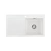 SPÜLE Mera 90 / 50740112  - Weiß Hochglanz, Basics, Keramik (90/20/51cm) - Systemceram