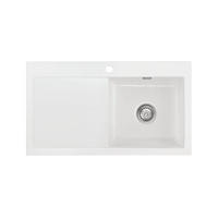 SPÜLE Mera 90 / 50740112  - Weiß Hochglanz, Basics, Keramik (90/20/51cm) - Systemceram