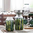 GURKENGLAS-SET, 4ST, 3L - Transparent, Glas/Metall (3l) GURKENGLAS-SET, 4ST, 3L - Transparent, Glas/Metall (3l)
