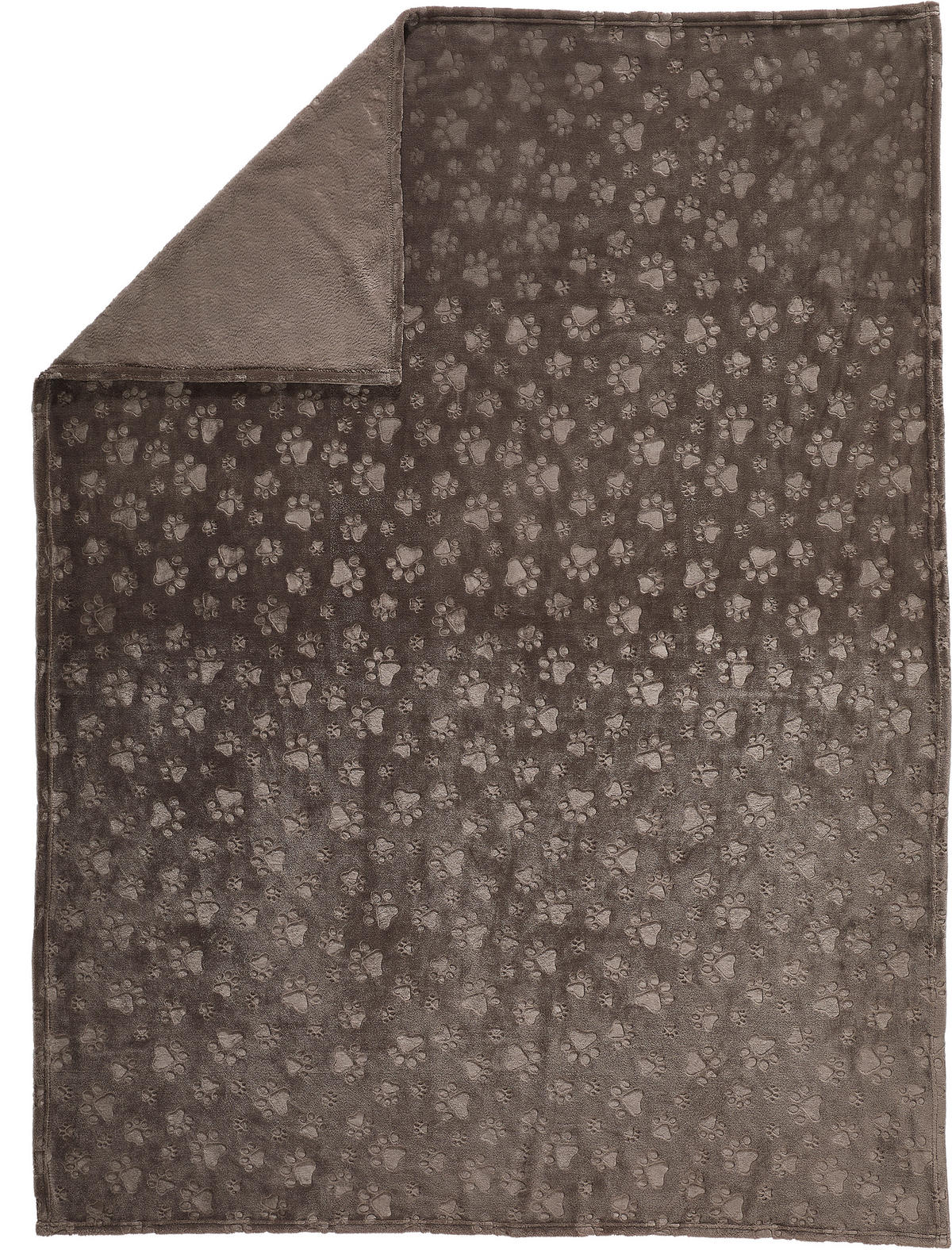 WOHNDECKE 130/170 cm  - Braun, Textil (130/170cm) - Esposa