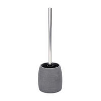 WC KEFA SO STOJANOM - sivá/chrómová, Basics, plast (10/15/10cm)