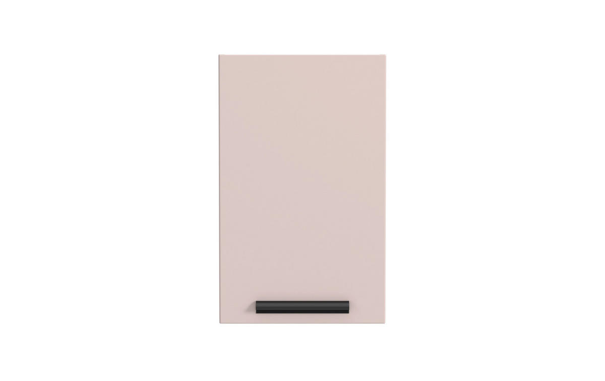 HÄNGESCHRANK 40/64/20 cm  - Sandfarben/Schwarz, KONVENTIONELL, Holzwerkstoff/Metall (40/64/20cm) - Xora