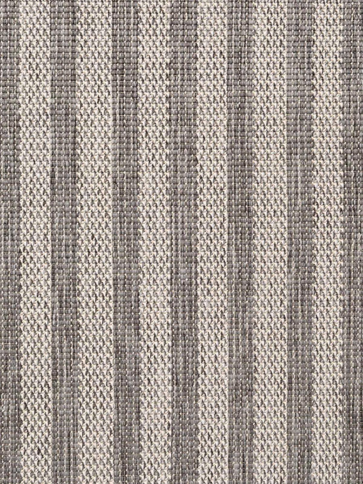 FLACHWEBETEPPICH 120/170 cm Haringey Grau, Weiß  - Weiß/Grau, Design, Kunststoff (120/170cm)