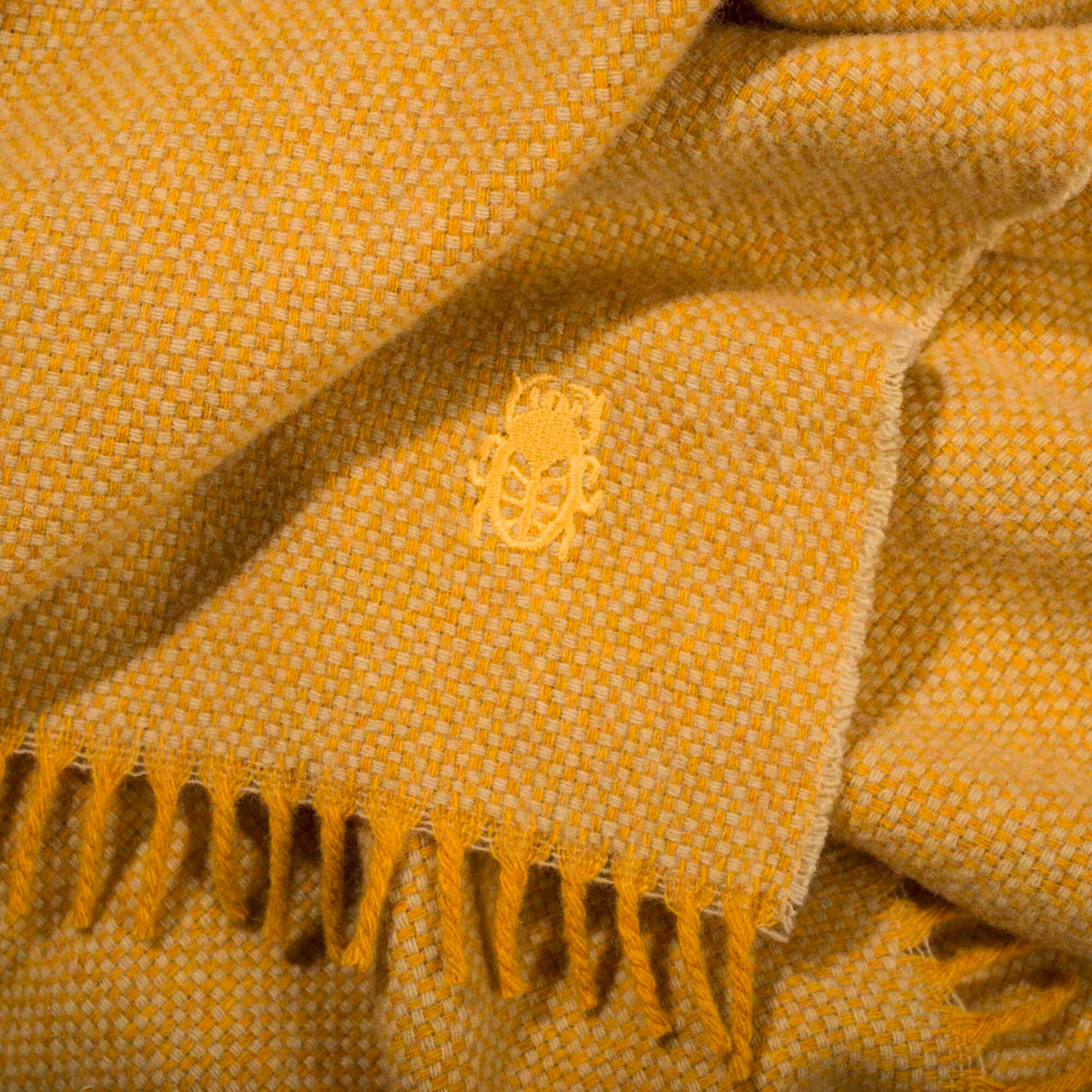 WOHNDECKE Must Relax 130/190 cm  - Currygelb, Basics, Textil (130/190cm) - Zoeppritz