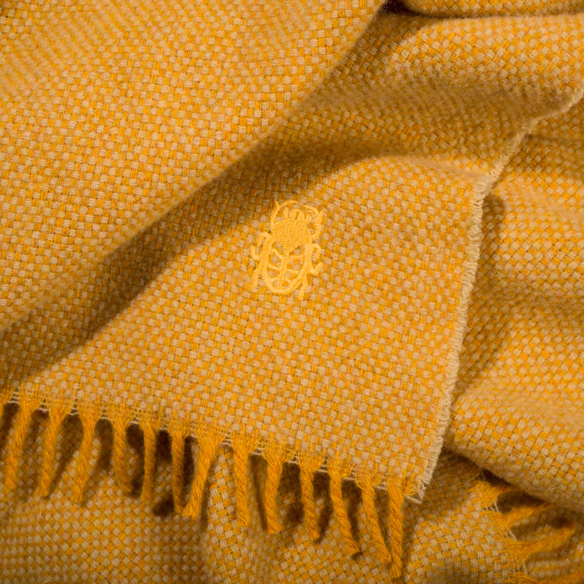 WOHNDECKE Must Relax 130/190 cm  - Currygelb, Basics, Textil (130/190cm) - Zoeppritz