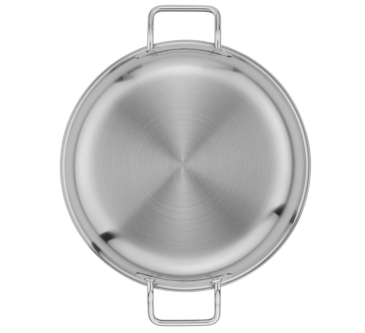 SERVIERPFANNE VULCANO ILAG®-Antihaftbeschichtung  - Silberfarben, Basics, Metall (28/6,1cm) - Spring