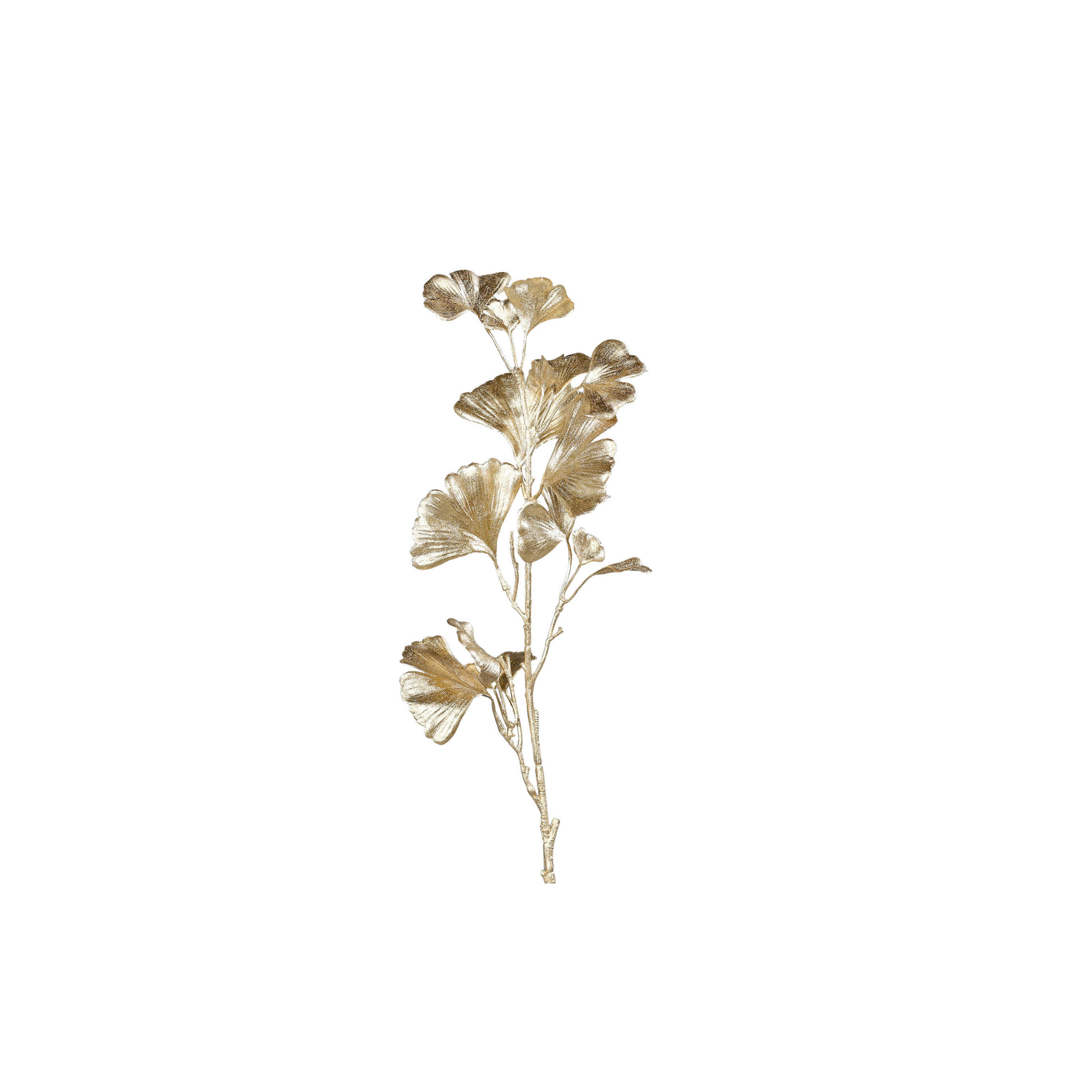 DEKOZWEIG - Goldfarben, Basics, Kunststoff (62cm)