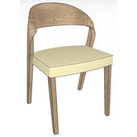 STOL, les barve hrasta  - barve hrasta, Natur, les (54/82/57cm) - Voglauer