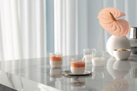 GLÄSERSET Manufacture Rock blanc  4-teilig  - Klar/Weiß, KONVENTIONELL, Glas (250ml) - Villeroy & Boch