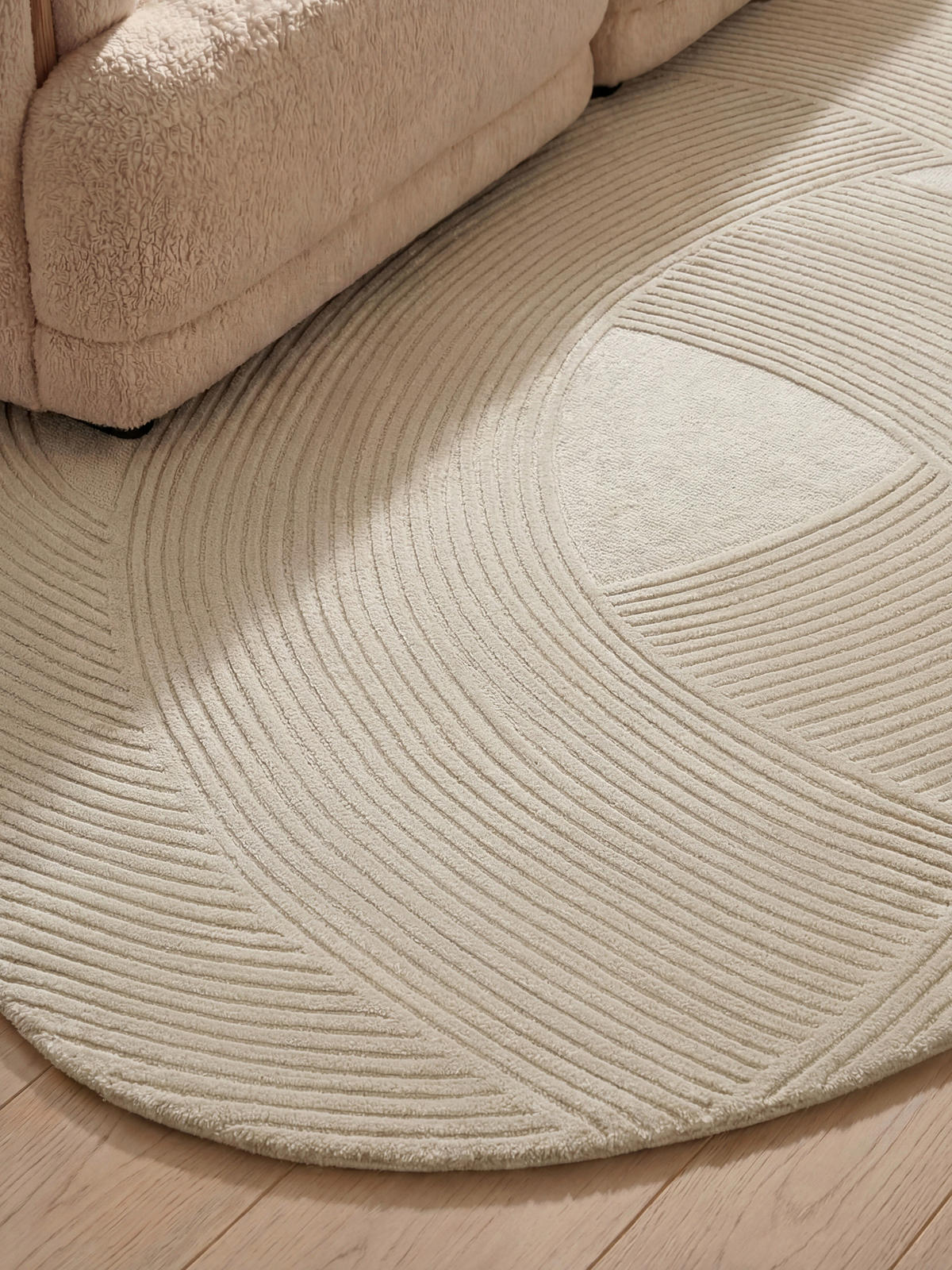 WOLLTEPPICH 160/230 cm Kensington Creme  - Creme, Basics, Textil (160/230cm) - Ted Baker