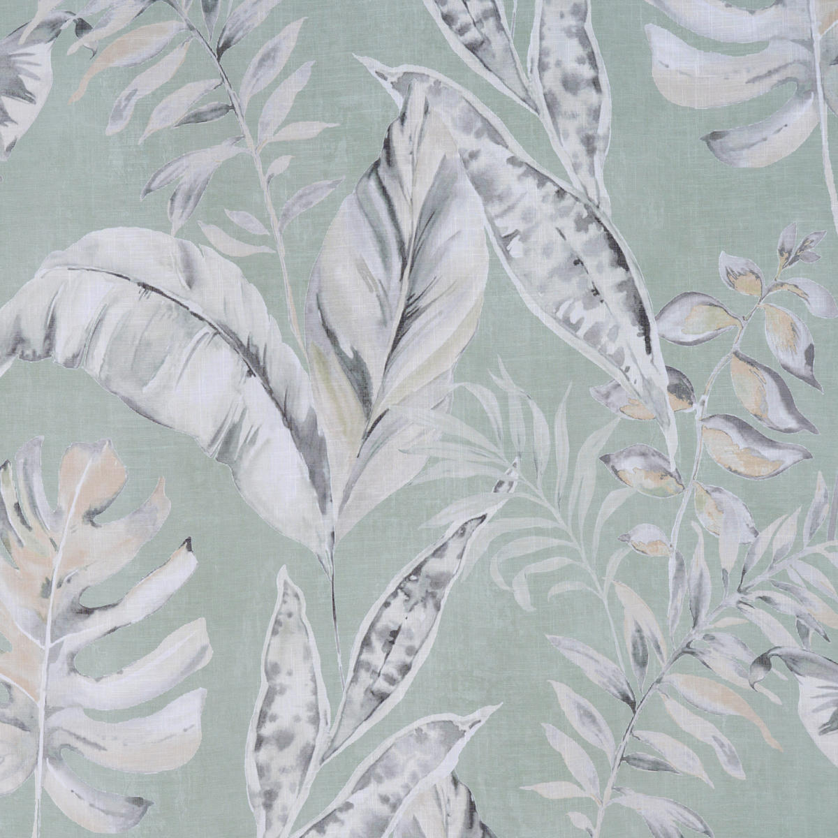 ÖSENVORHANG halbtransparent  - Grün, Design, Textil (140/245cm) - Esposa