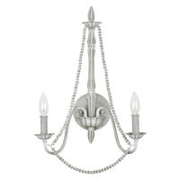 WANDLEUCHTE - Hellgrau, Konventionell, Holz/Metall (35,6/16,8/53,3cm) - Elstead Lighting