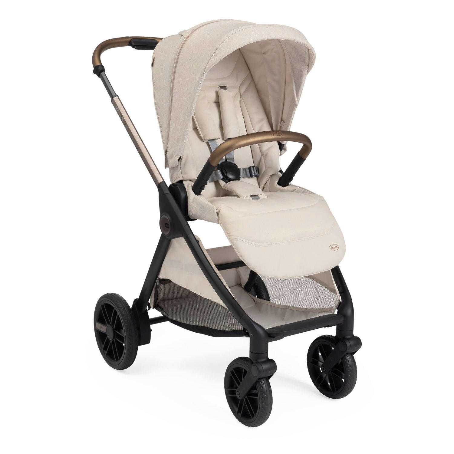 KINDERWAGEN  Bellagio  Amber Glow  - Beige, Basics, Textil/Metall (55/82/97-106cm) - Chicco