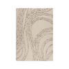 WOLLTEPPICH 80/150 cm ABSTRACT SWIRL WOOL Braun, Naturfarben  - Braun/Naturfarben, KONVENTIONELL, Textil (80/150cm)