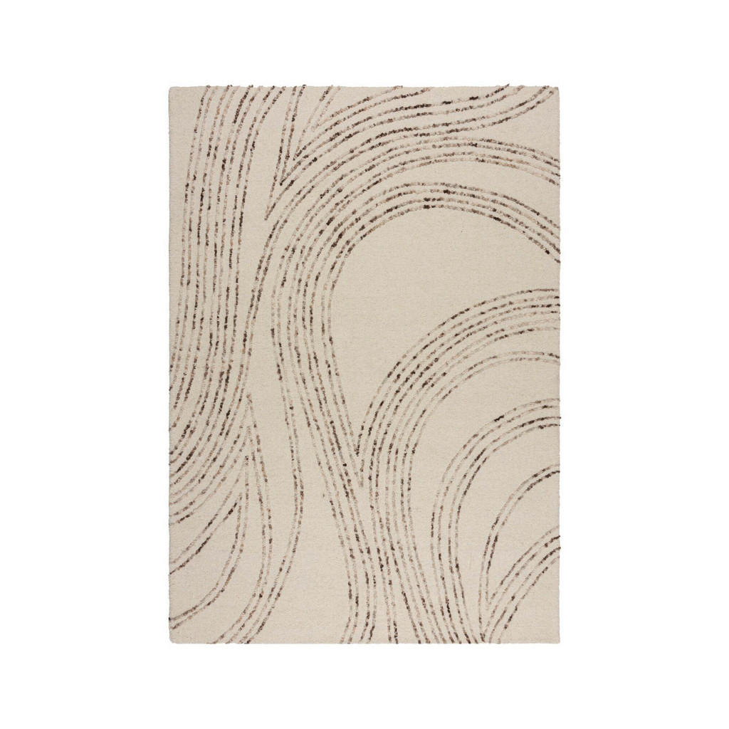 Flair Rugs VLNENÝ KOBEREC, 80/150 cm hnedá, prírodná farba