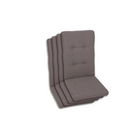 SESSELAUFLAGENSET Uni  - Taupe, Basics, Textil (50/7/120cm)