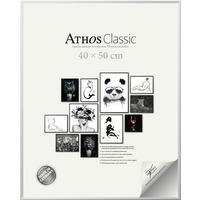 BILDERRAHMEN - Chromfarben, Basics, Papier/Holzwerkstoff (40/50/1,8cm)