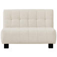 SCHLAFSOFA  in Naturfarben  - Schwarz/Naturfarben, Design, Textil/Metall (125/92/102cm) - Novel