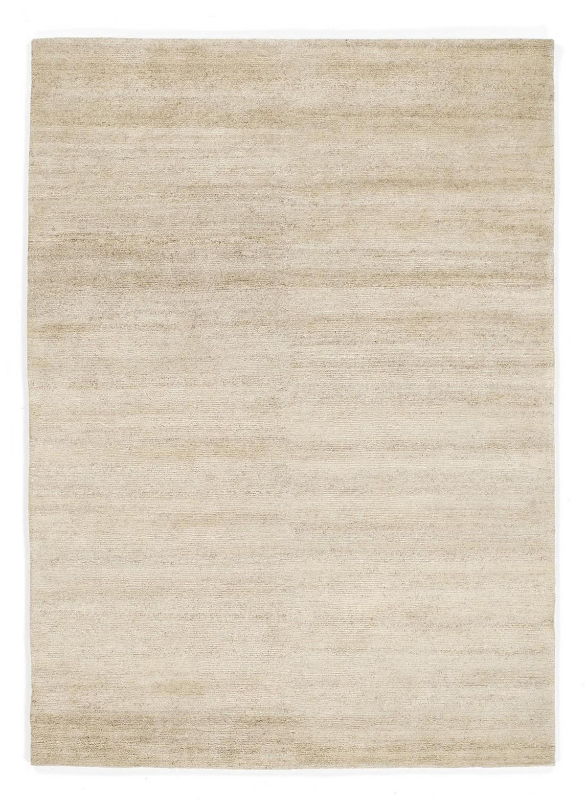 WOLLTEPPICH 70/140 cm Nepal Naturfarben  - Naturfarben, Basics, Textil (70/140cm) - Cazaris