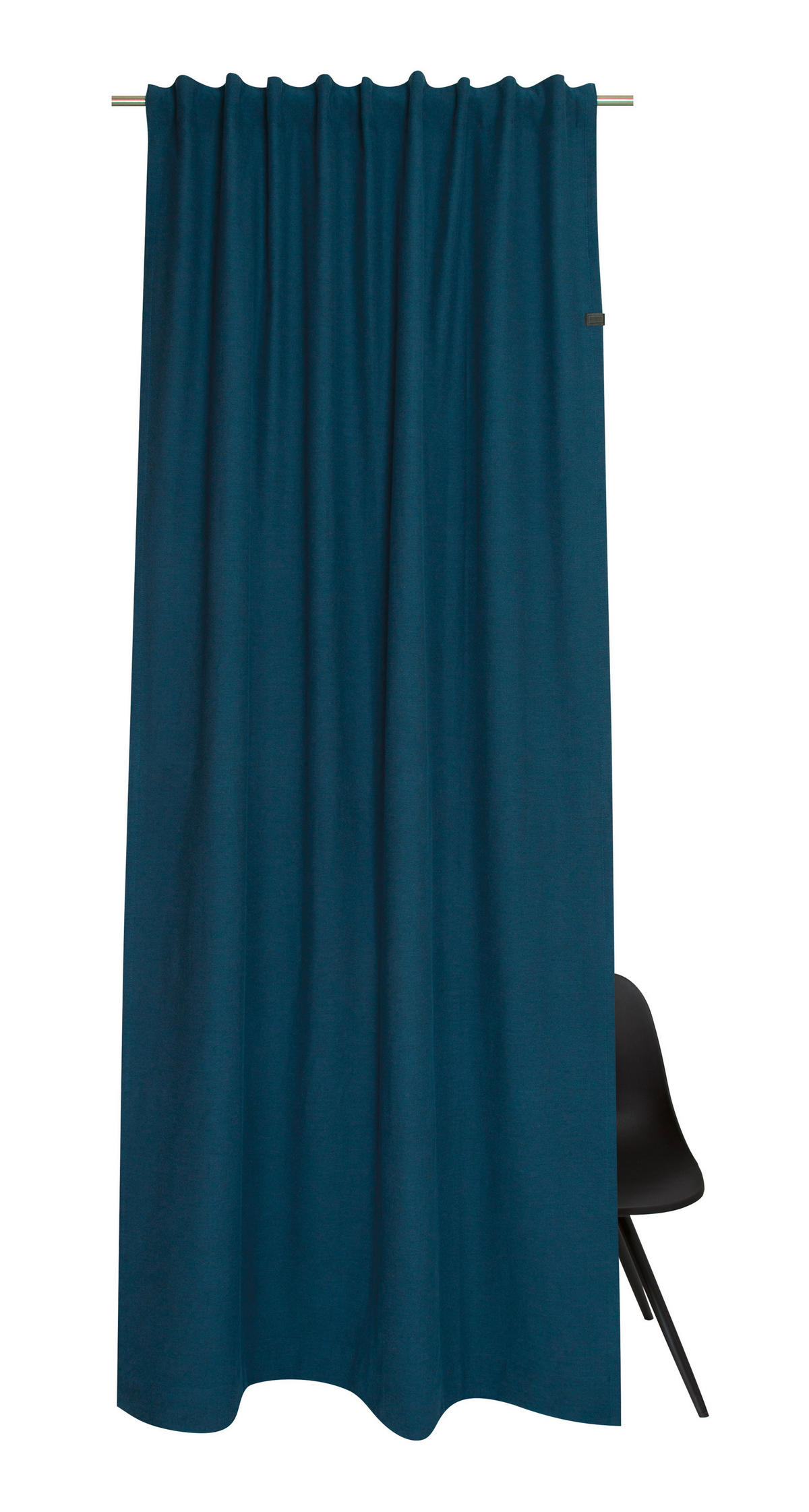 FERTIGVORHANG blickdicht  - Blau, Basics, Textil (130/250cm) - Schöner Wohnen