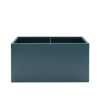 PFLANZENTOPF   - Anthrazit, Basics, Metall (50/50/100cm) - Ambia Garden