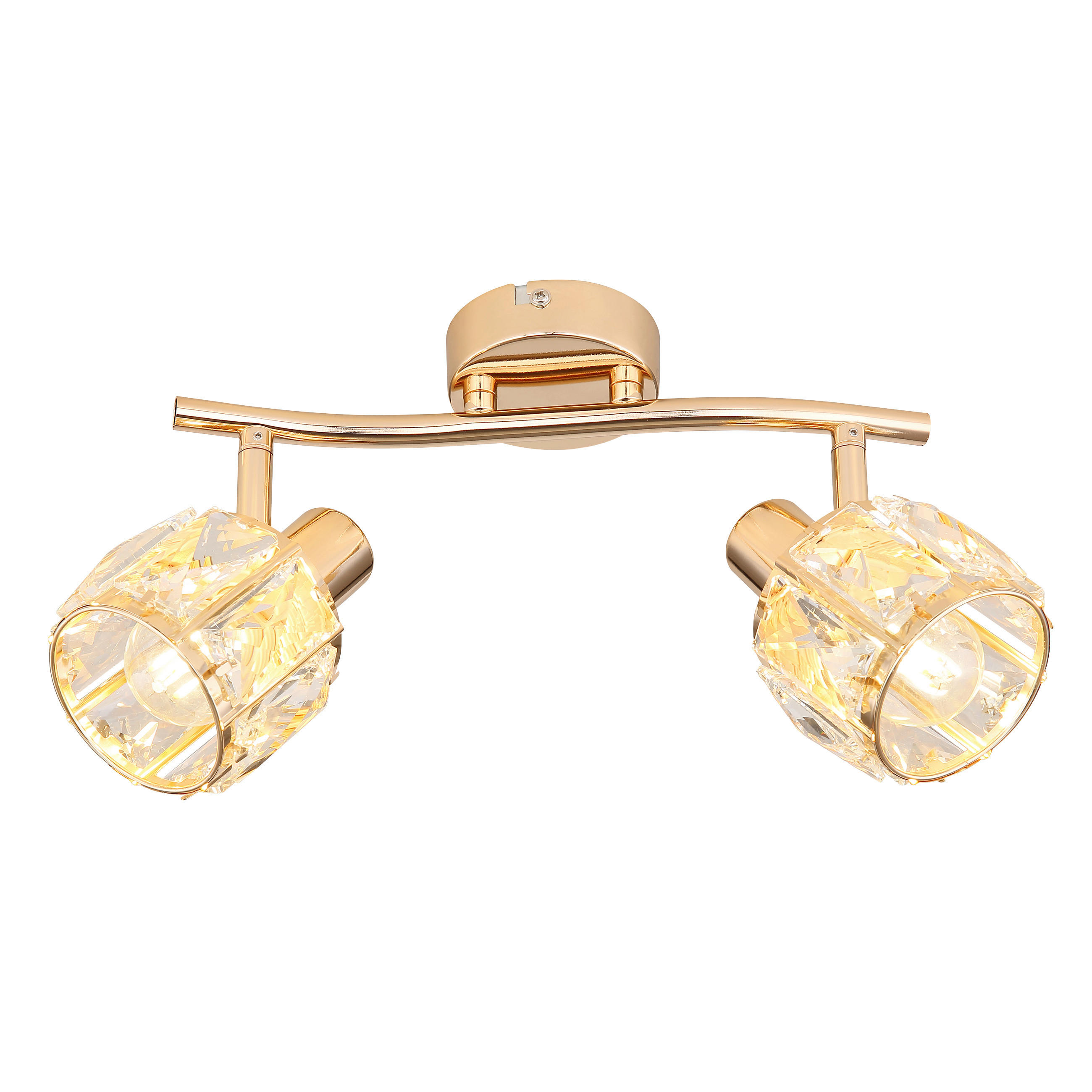 TAKLAMPA Dubai 28/9/18 cm  - roséguld, Klassisk, metall/glas (28/9/18cm)