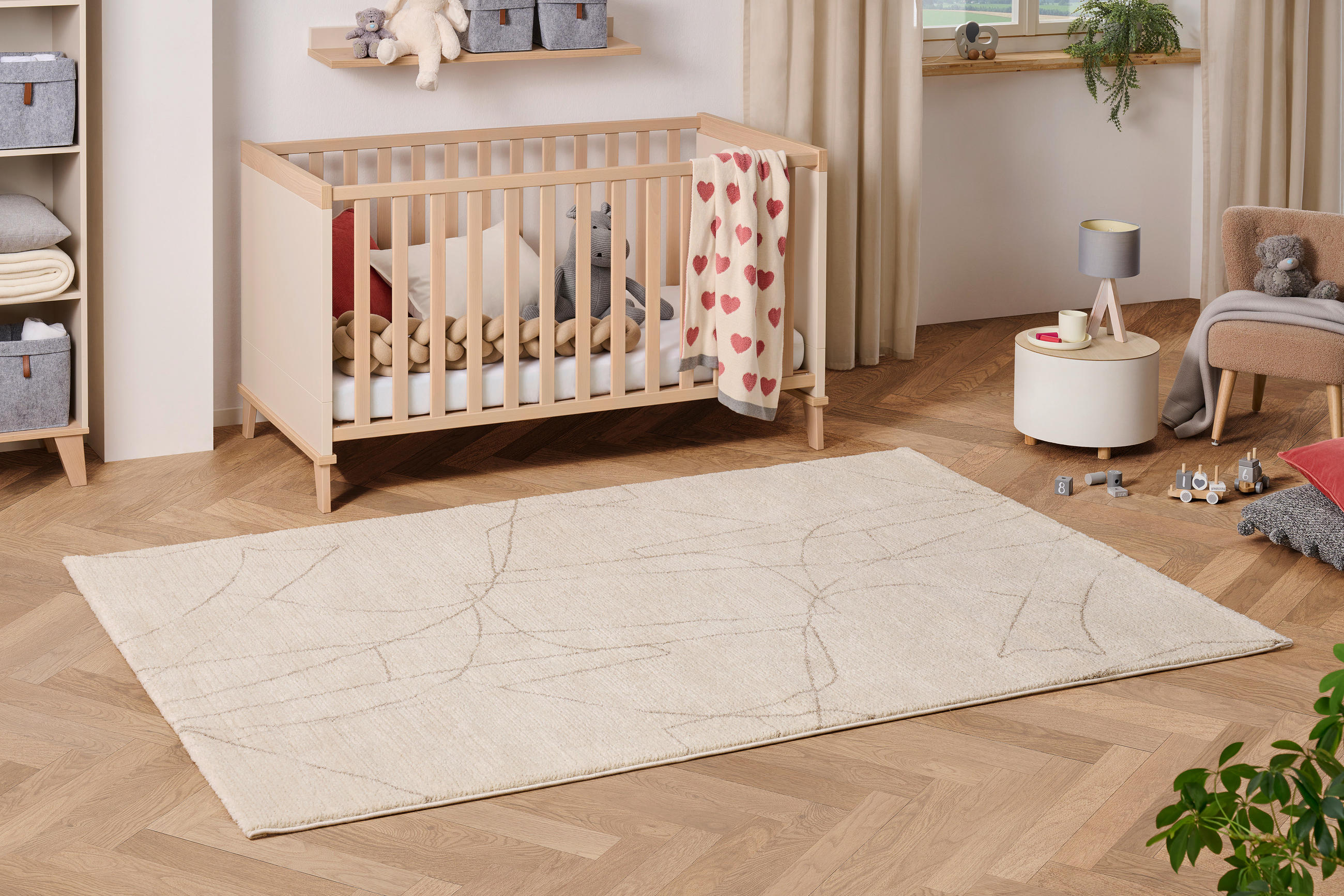 SZŐTT SZŐNYEG  Cadiz  - krém, Lifestyle, textil (80/150cm) - Novel