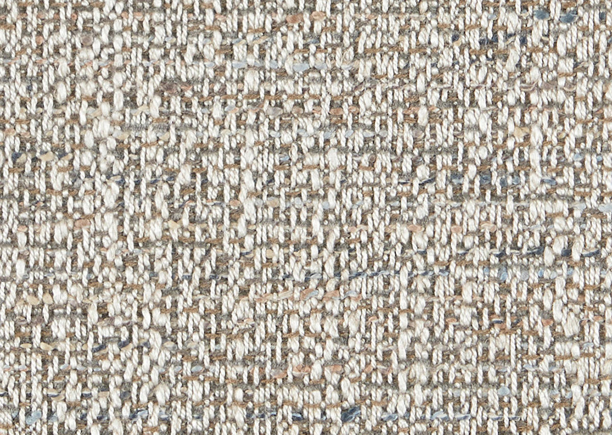 STUHL  Lederauswahl, Stoffauswahl, Sitzfläche 360° drehbar, automatische Rückholfunktion Webstoff  - Sandfarben/Anthrazit, Natur, Textil/Metall (52/90/65cm) - Venjakob