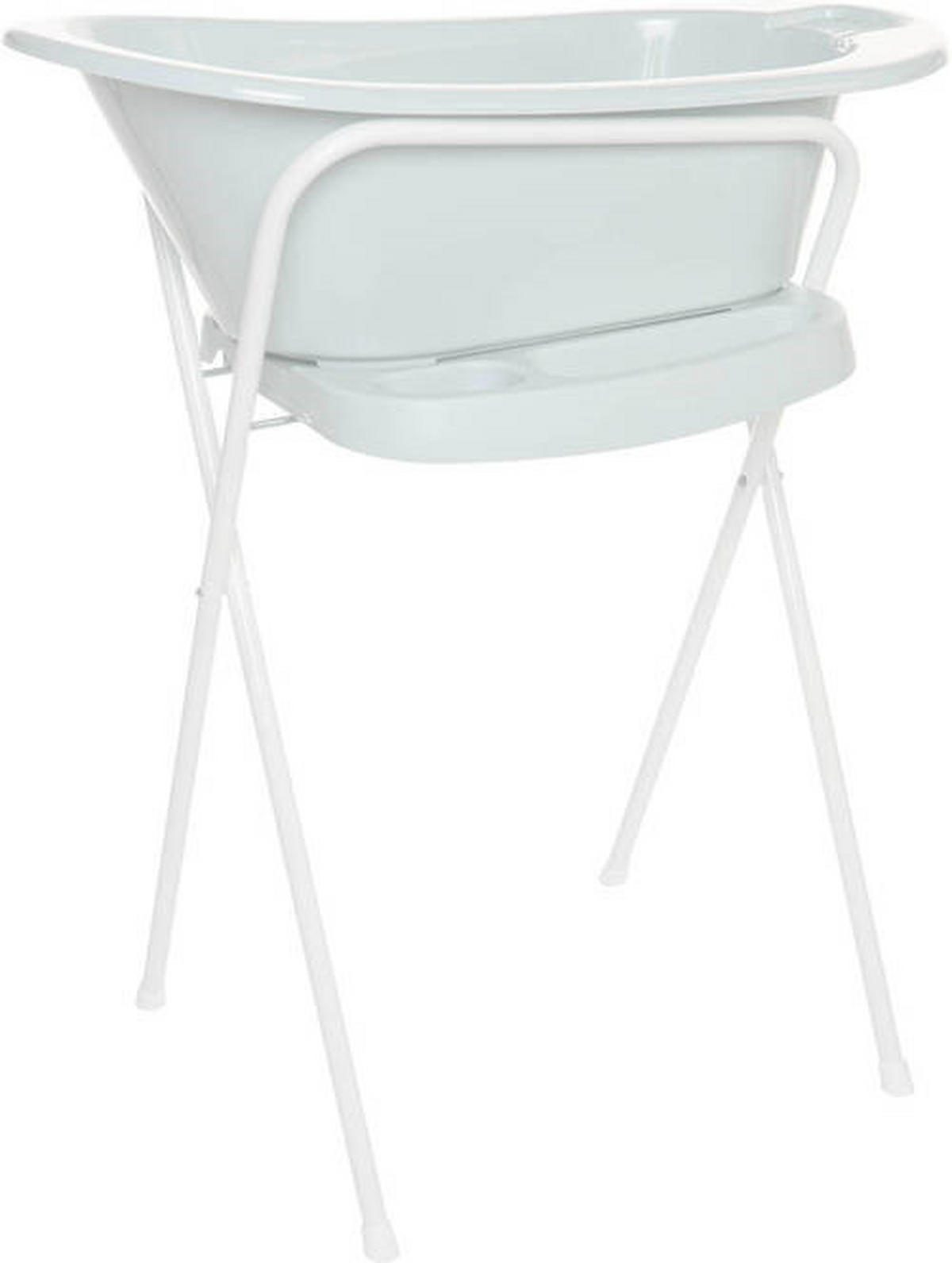 BABYBADEWANNE FABULOUS  - Pastellgrün, Basics, Kunststoff (86/44/32cm) - Bebe Jou