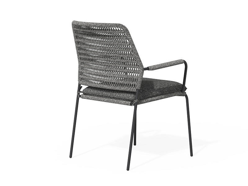 GARTENSTUHL Metall, Textil Anthrazit  - Anthrazit/Grau, Basics, Textil/Metall (59/87/57cm) - Tierra Outdoor