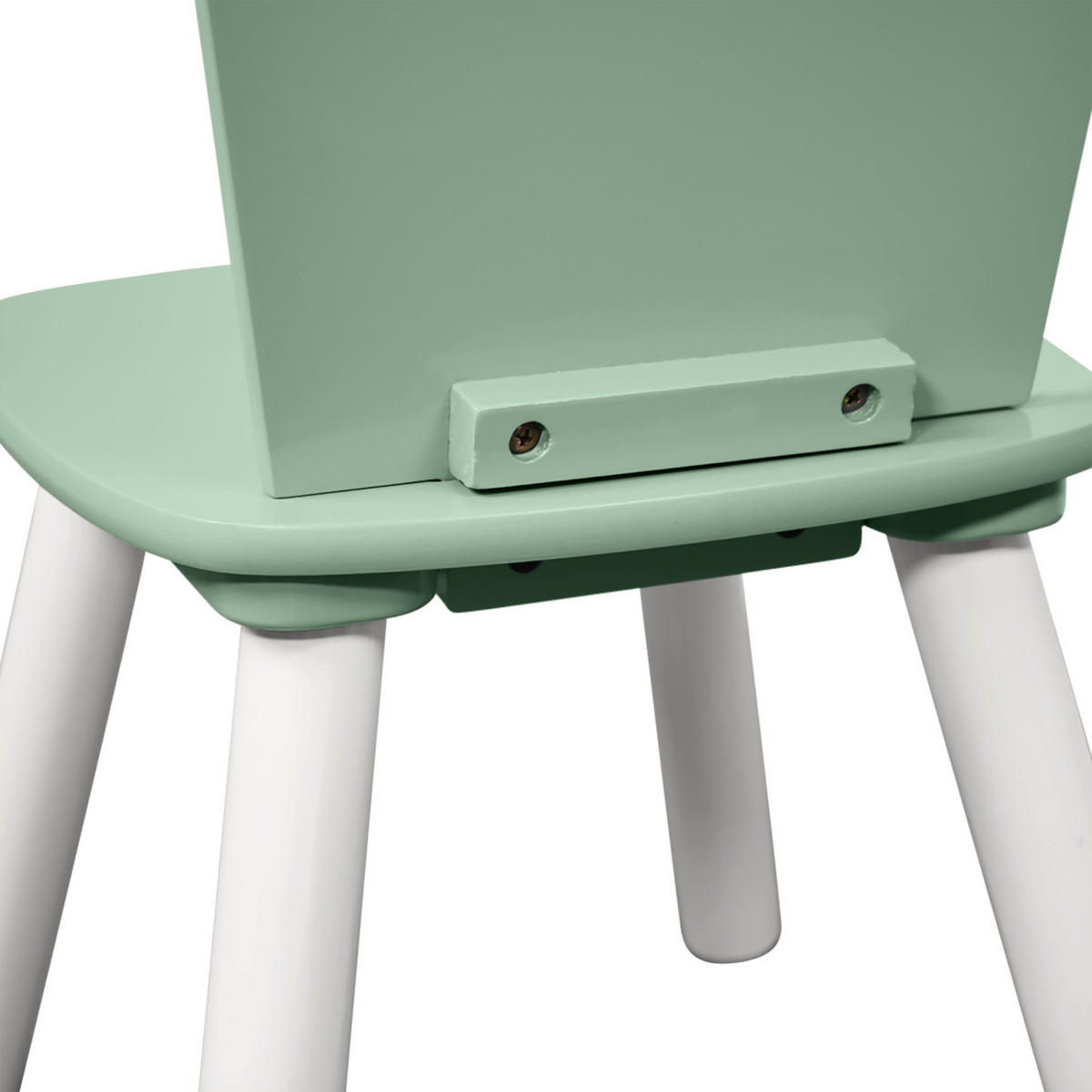 KINDERSITZGRUPPE Weiß, Mintgrün  - Weiß/Mintgrün, Basics, Holzwerkstoff (55/55/45cm) - Kesper