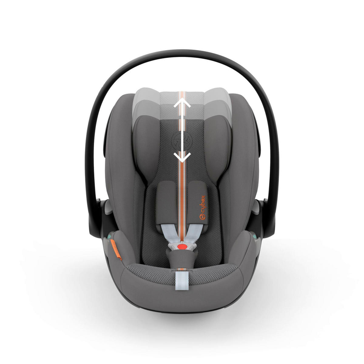 BABYSKYDD Cloud G i-size  - svart/grå, Basics, textil/plast (68-72/43.5/35.5-59.5cm) - Cybex