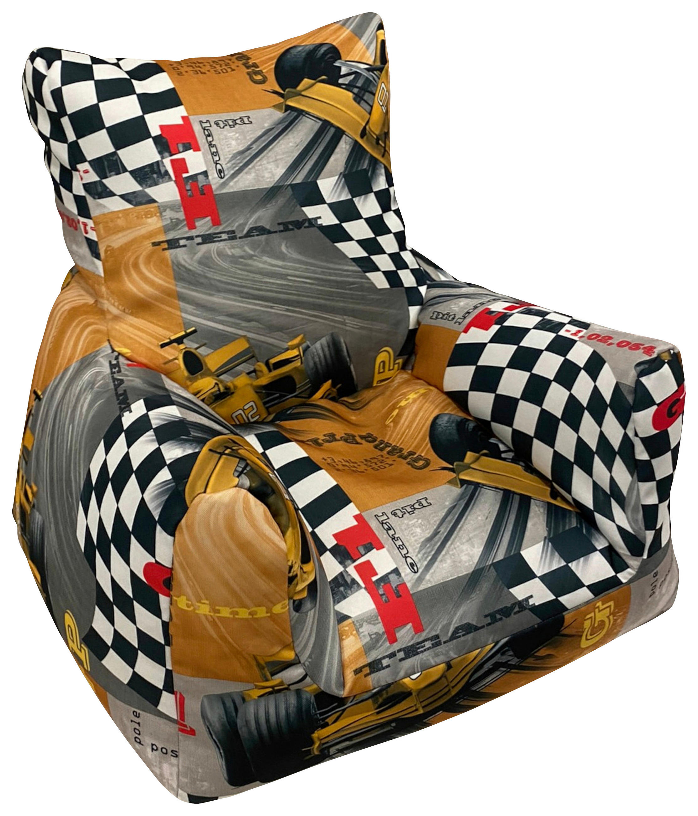 OTROŠKI STOL   65/65/60 cm       rumena  - rumena, Design, tekstil (65/65/60cm) - Xora