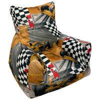 OTROŠKI STOL   65/65/60 cm       rumena  - rumena, Design, tekstil (65/65/60cm) - Xora