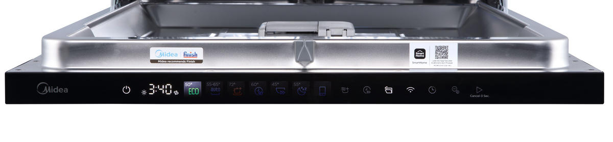DISKMASKIN MDWEB1403QB-WU  - stålfärgad/svart, Basics, metall (59,8/81,5/57cm) - Midea