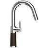 KÜCHENARMATUR 555120BRO  - Chromfarben/Bronzefarben, Basics, Stein/Metall (5,2/37,7/20cm) - Schock